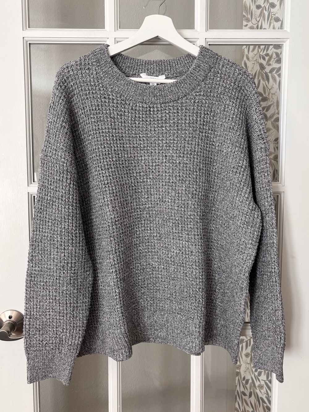 TIME & TRU Waffle Knit Sweater Sz XXL